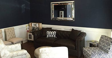 Waiting room at Kildaire Family Dental
